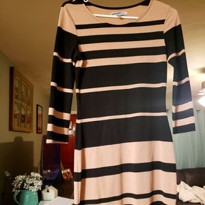 Long sleeve above knee dress